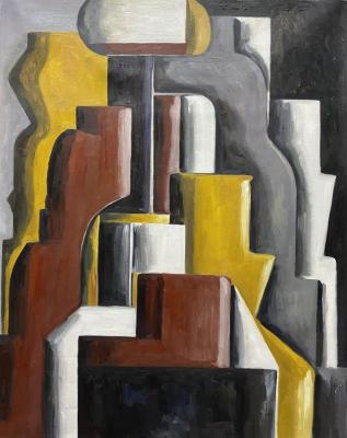 (�����) Joaquín Torres García �FORMAS ABSTRACTAS ENSAMBLADAS, 1979�