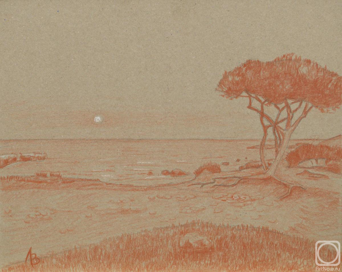 Lebedev Vladimir. Sea shore