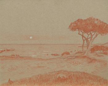 Sea shore. Lebedev Vladimir