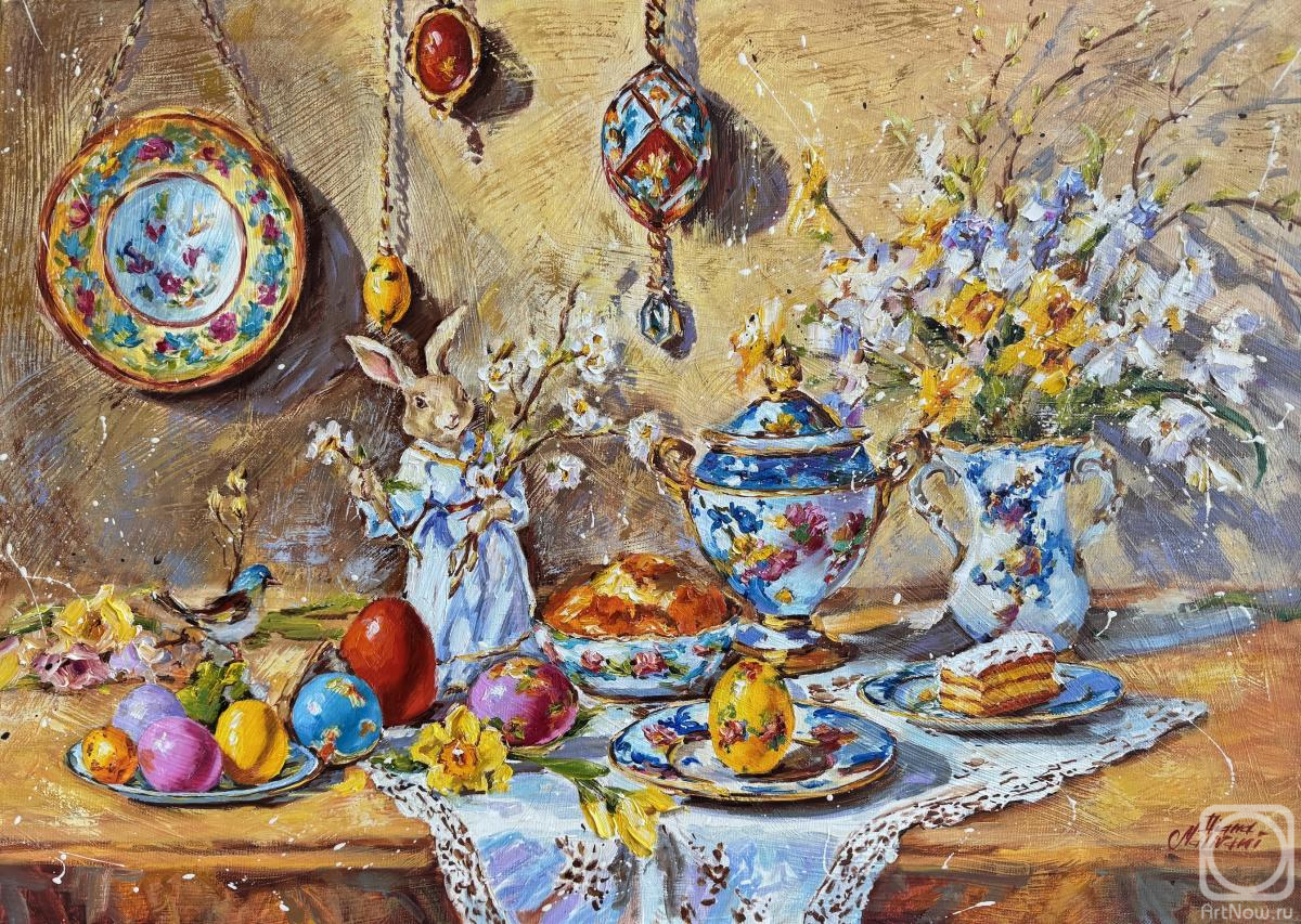 Malivani Diana. Easter. Still Life