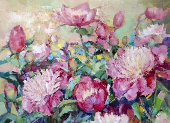 Sunny peony. Alecnovich Gennady