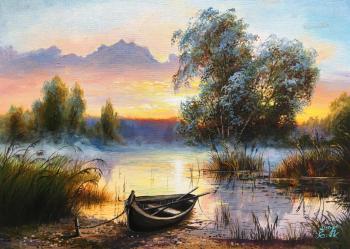 Silence (Oil Landscape On Canvas). Korableva Elena