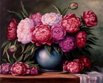 Bouquet of peonies