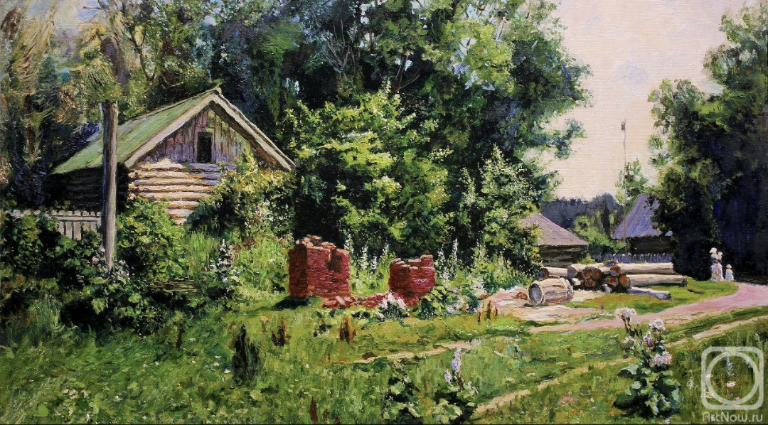 Korepanov Alexander. Free copy of Dvorik V.D.Polenova (2))