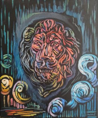 The essence of a predator (Colorful Figurative Art). Sagatelyan Shaliko