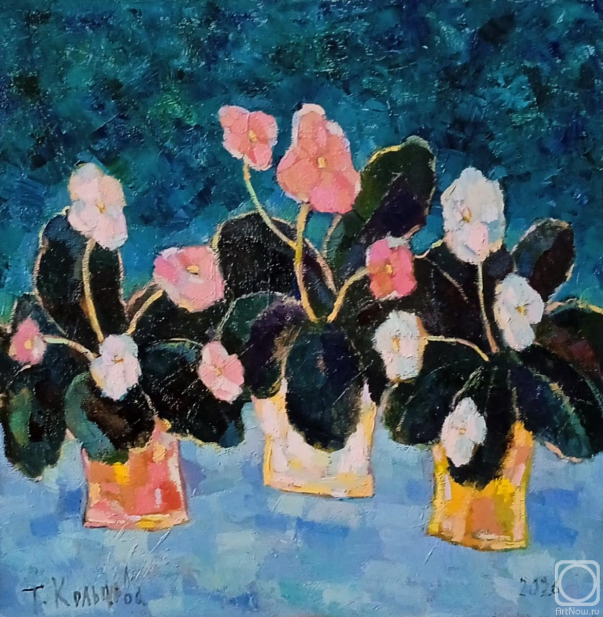 Koltsova Tatiana. Violets