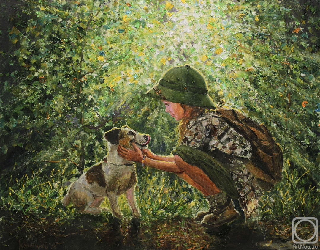 Korepanov Alexander. With a friend on the road (5) option