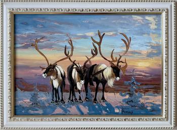 Картина «Стойбище оленеводов»