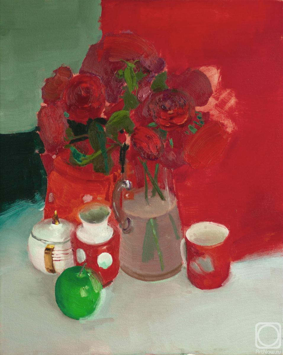 Chuprina Pavel. Still life with roses