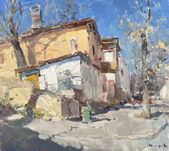 The beginning of spring in Kislovodsk