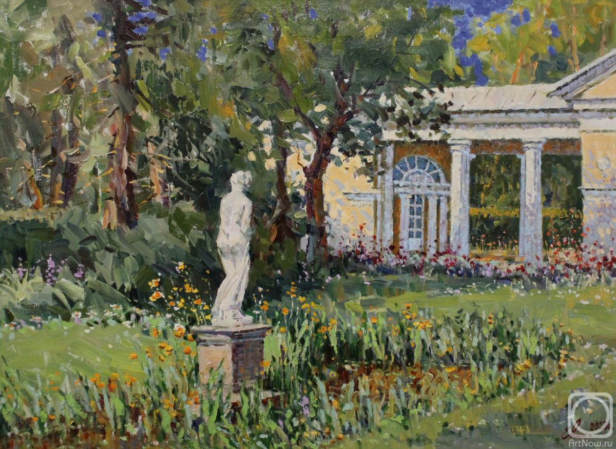 Malykh Evgeny. The Aviary Pavilion in Pavlovsk Park