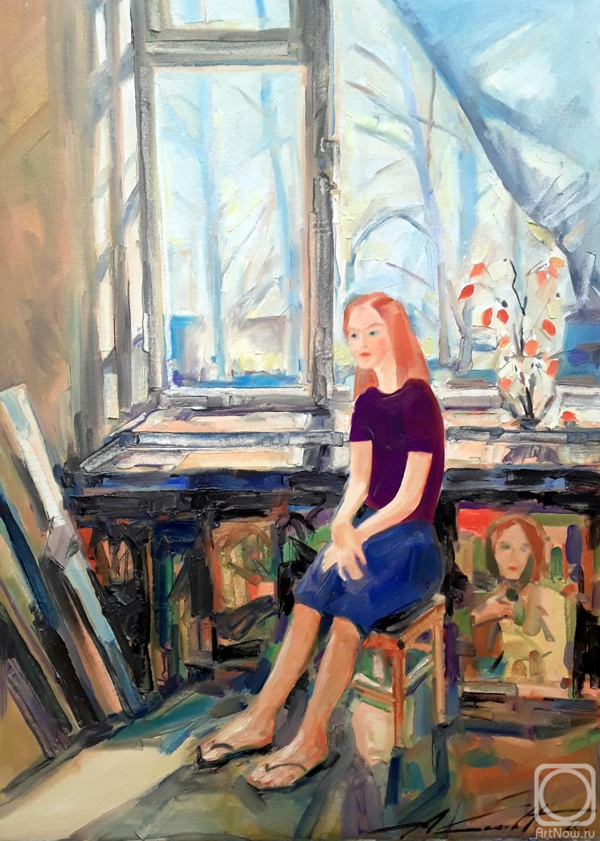 Knecht Aleksander. It's spring outside my window