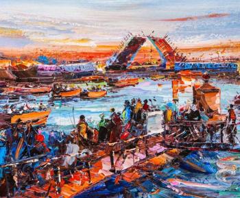 White nights in St. Petersburg (Drawbridges In St). Rodries Jose