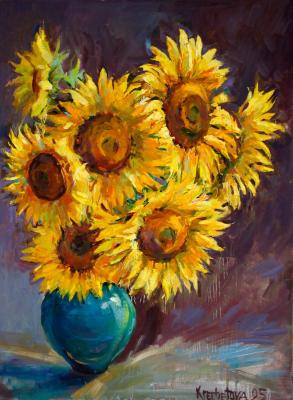 Sunflowers. Krechetova Irina