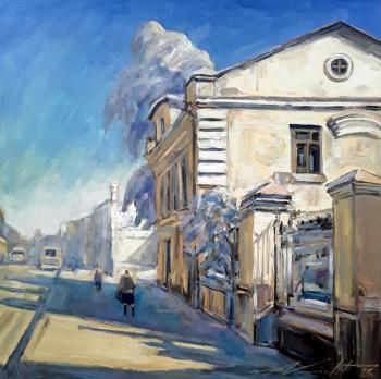 Sunny morning in the city on Tomi (�������� ����� ������). Knecht Aleksander