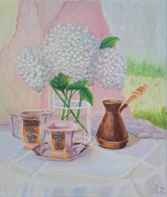 Summer morning (Cups And Flowers). Ivanova Svetlana