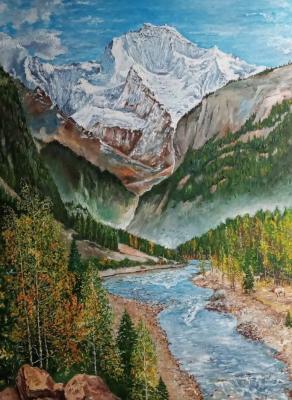 Between the sky and the river