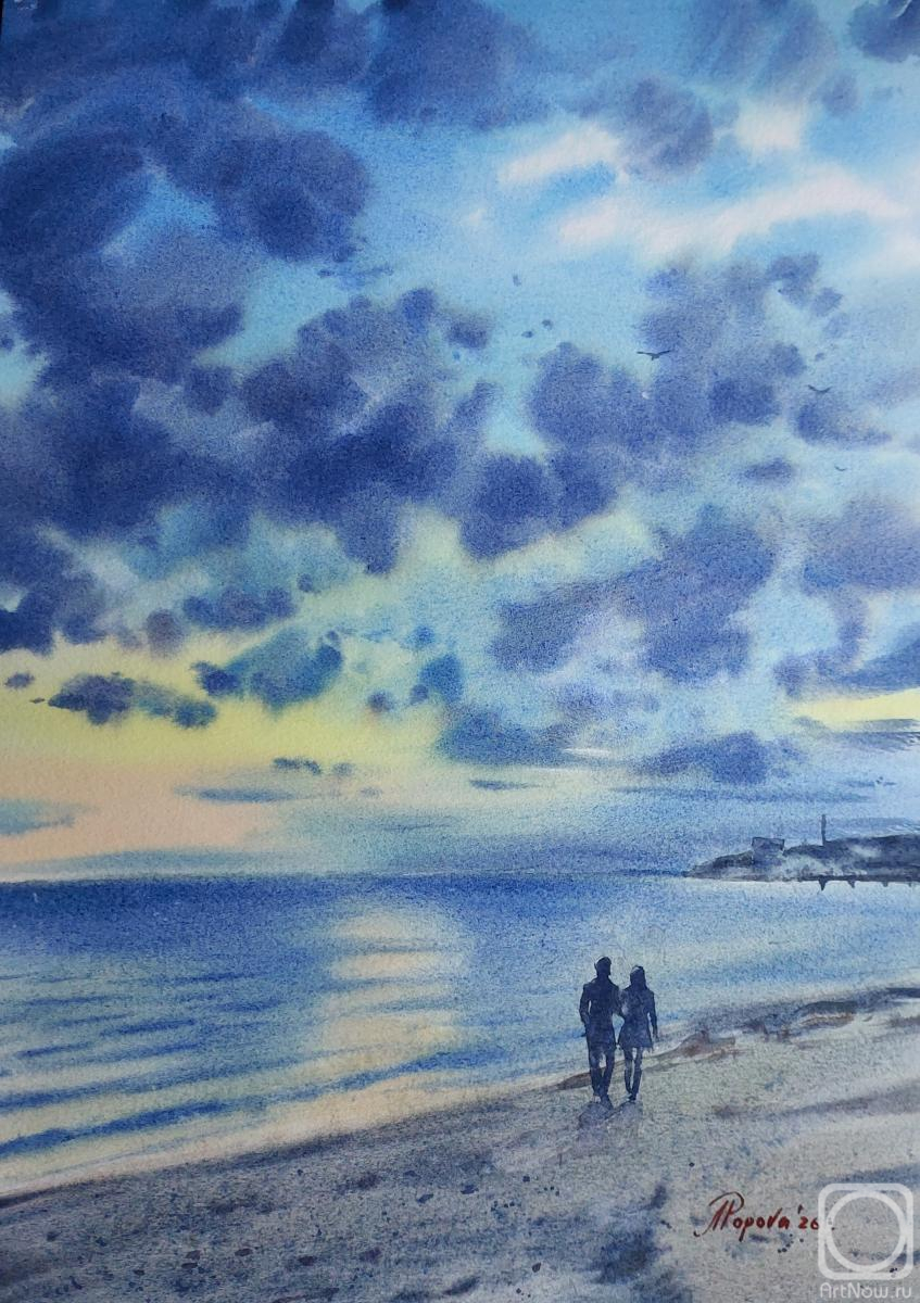 Popova Lyudmila. The romance of sunset