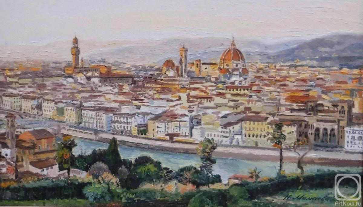 Mamaeva Nataliya. Florence at dawn