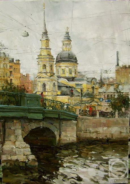 Galimov Azat. Fontanka. The Church Simeonia and Anna