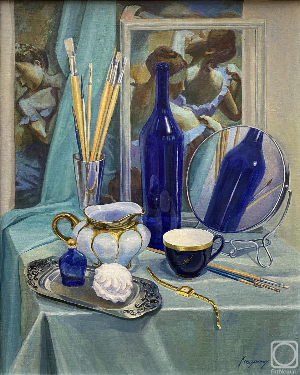 Kovylskikh Natalya. Searching a blue tone