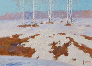 A breath of spring has arrived. Panov Igor