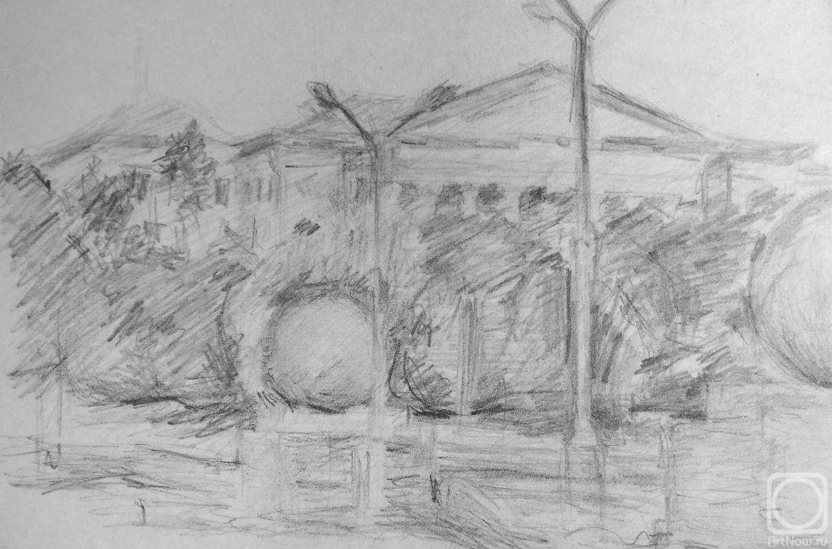 Goldstein Tatyana. Minsk, Kupala Park 1