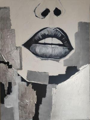 The girl in silver. Sokolova Roza