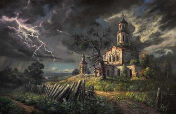 Thunderstorm. Sun Ray. Balakirev Andrey