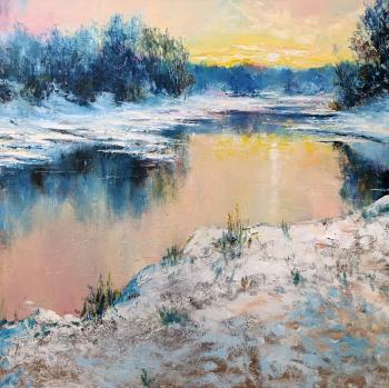 Optimistic landscape 2 (Landscape With River). Murtazin Ilgiz
