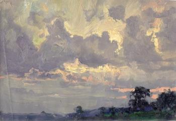 Golden sunset. Kozhin Simon