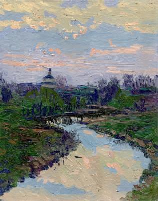 At sunset. Kozhin Simon