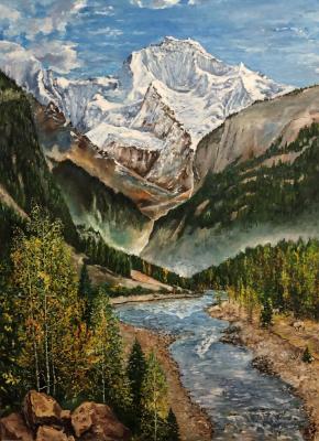 Between the sky and the river. Malyhin Aleksandr