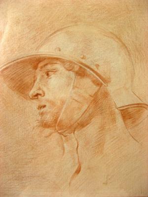 Portrait of a Legionnaire. Gabunia Nikoloz