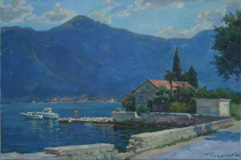 Marina in the Bay of Kotor. Goryanaya Julia