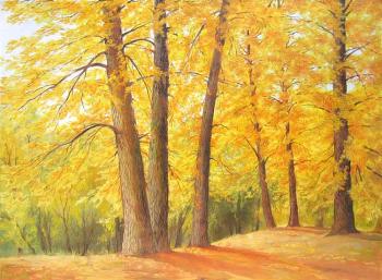 Autumn trees. Urbinskiy Roman