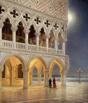 White night in Venice. Maykov Igor