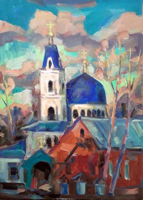 April evening. Knecht Aleksander