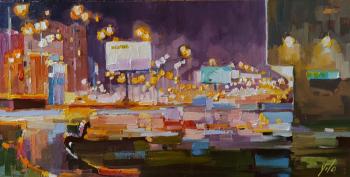 Rainy evening on Leningradka. Chizhova Viktoria