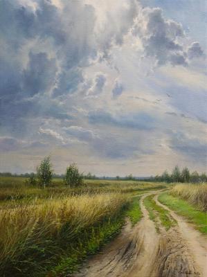 Road (Landscape With Clouds). Zhaldak Edward