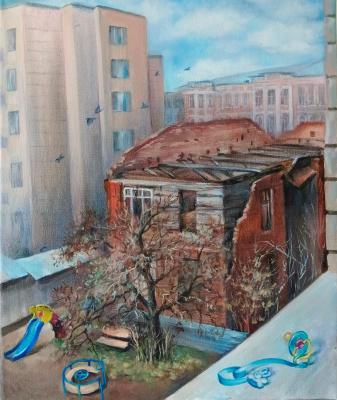 "View from the window. 4. Saratov, Sovetskaya Street. Kotova Larisa