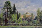 Malykh Evgeny. The View of Pavlovsk Palace and Park