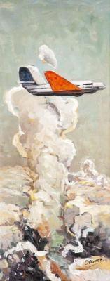 Free copy of A.A. Deineka "TsAGI - 25. Illustration for the book "Air Fleet." 1939�