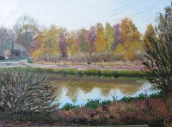 Dzhamgar Pond - Autumn. Gvozdetskaya Irina