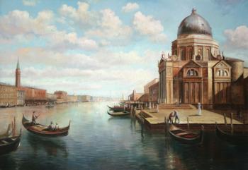 Venice, Church of Santa Maria della Salute. Kulikov Vladimir