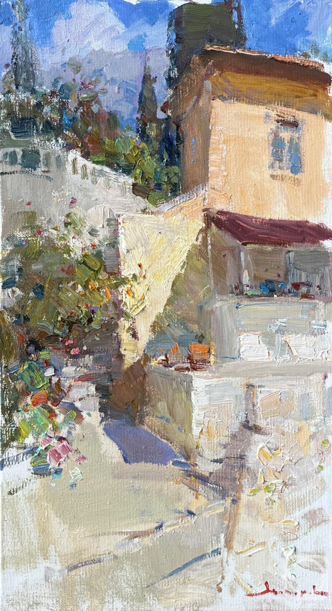 Makarov Vitaly. Crimean courtyard