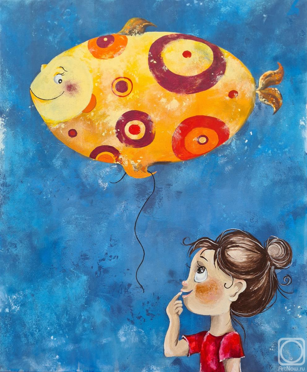 Kachalova Olga. Dream Fish Balloon