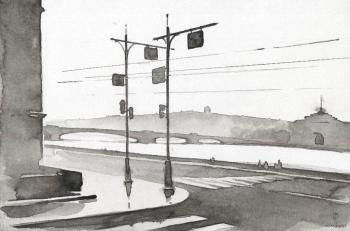 On the University Embankment. Eldeukov Oleg