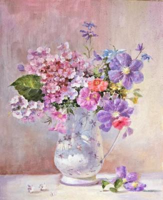 Bouquet with hydrangea. Smorodinov Ruslan