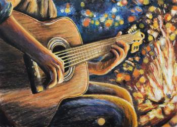 Guitar by the Campfire